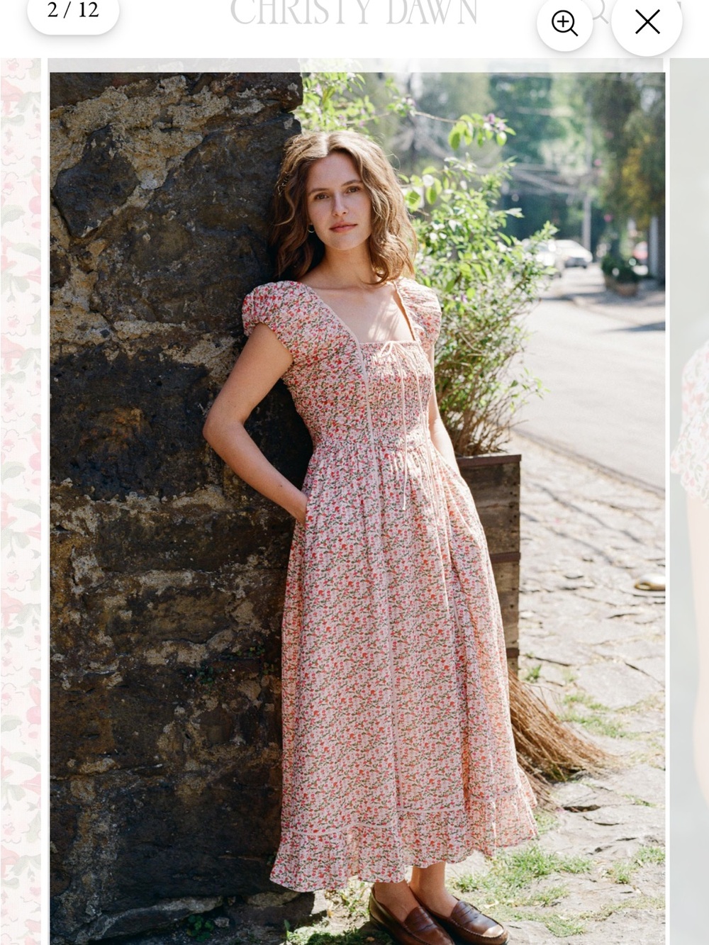 Christy Dawn Erin Dress Petite Small